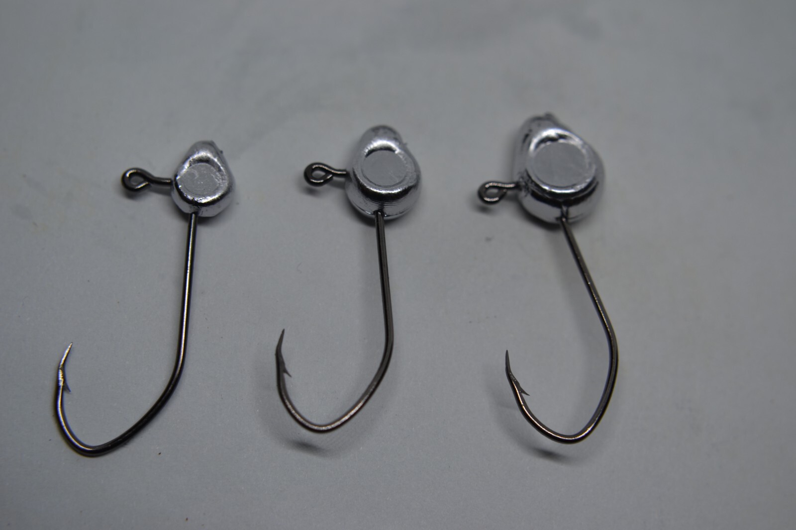 1/32,1/16,1/8 BIG EYE MINNOW NO COLLAR JIG HEAD MUSTAD #4 JIG TYING