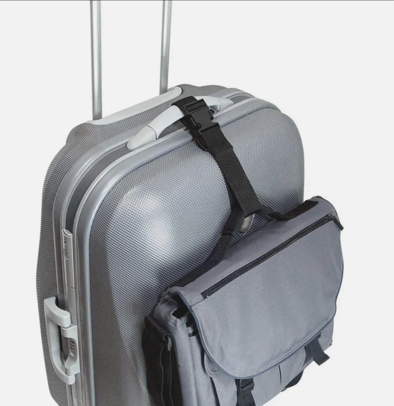Go Travel Add A Bag Luggage Strap, Black