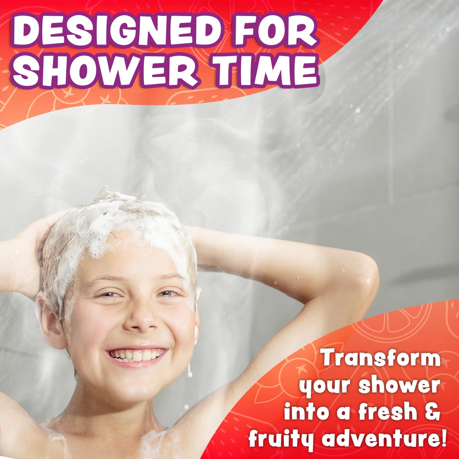 ® Fruit Fusion™ Shower Steamers for Kids, Variety 12 Pack | Fresh & Fruity Sh...