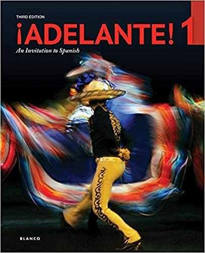 Adelante! Uno (Looseleaf) - Text Only - Unknown Binding, by Blanco - Very Good o