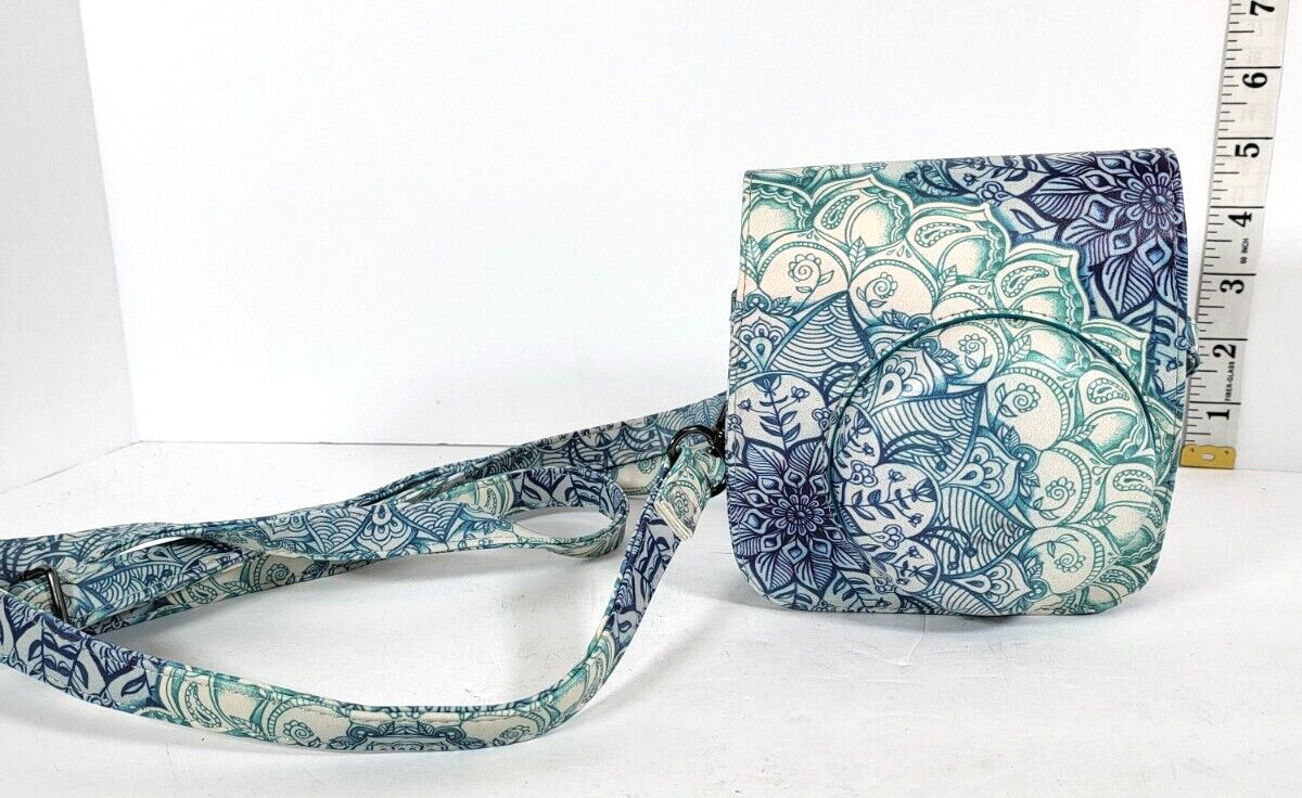 Fintie Protective CAMERA Case  for Fujifilm Instax Boho Style Blue Teal