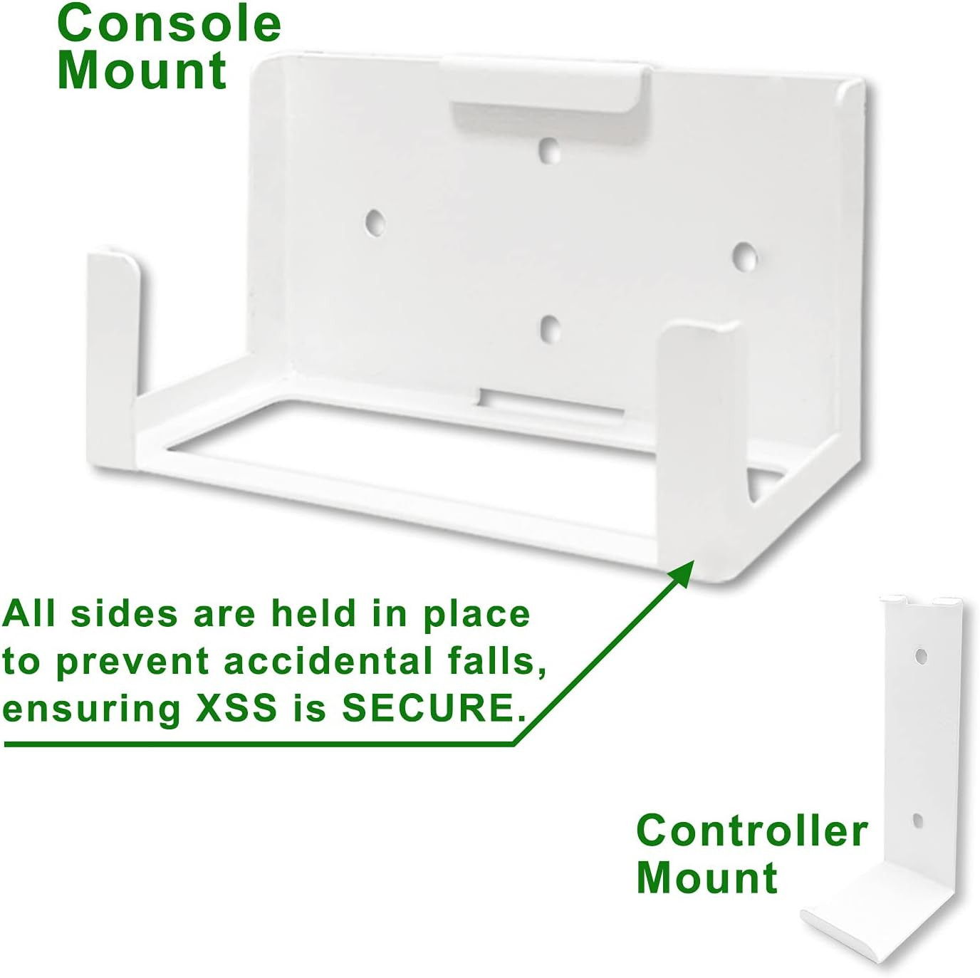 Wall Mount Bracket For Xbox Series S Console Accessories Behind TV Shelf
