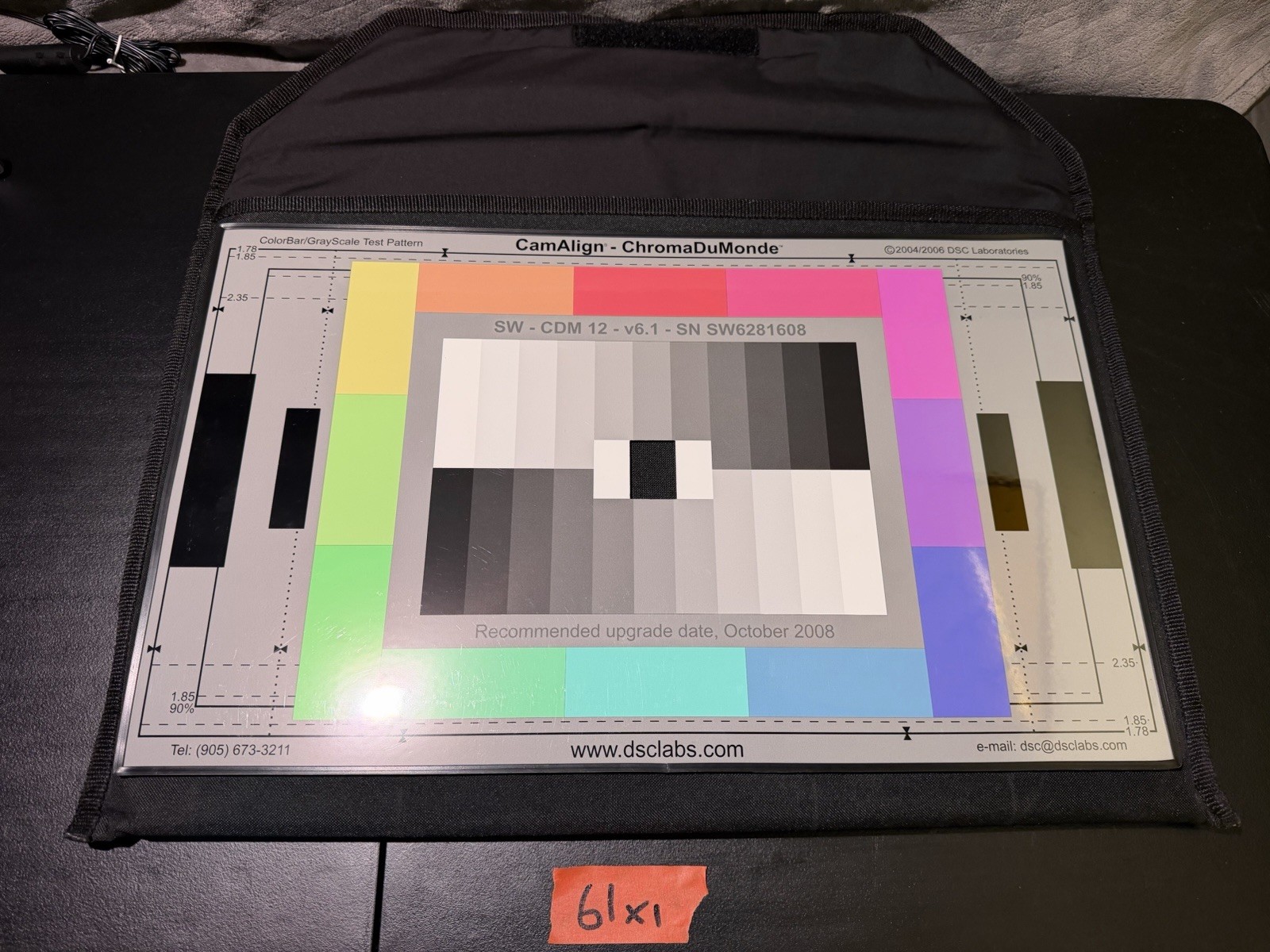 CamAlign - ChromaDuMonde™.  SW - CDM 12 - v6.1