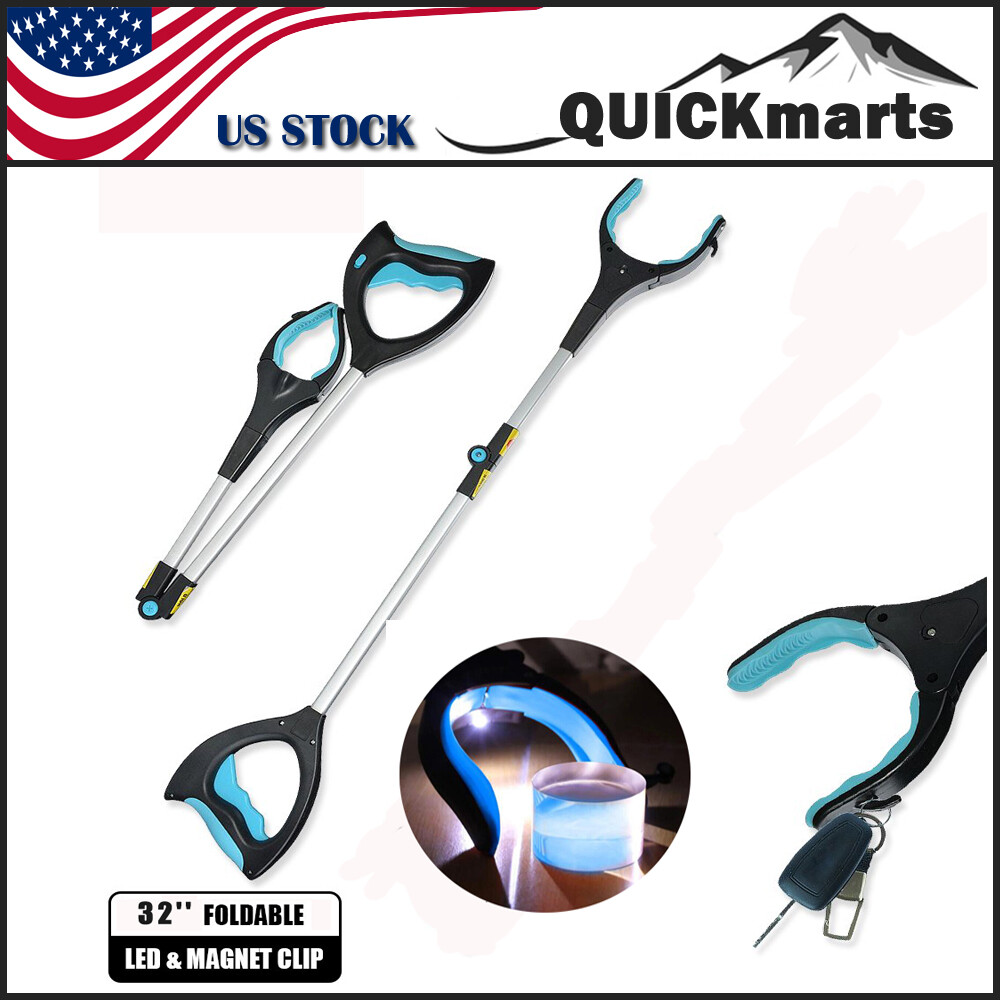 Industrial Grabber Tool Heavy Duty Pick Up Stick Hand Grip Reach Trash Picker US