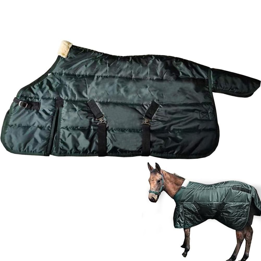 La La Pet Waterproof Warm-Keep Horse Turnout Blanket Adjustable and Breathabl...