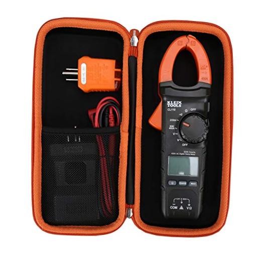 Case Compatible with Klein Tools CL120 CL110 Digital Clamp Meter, Portable