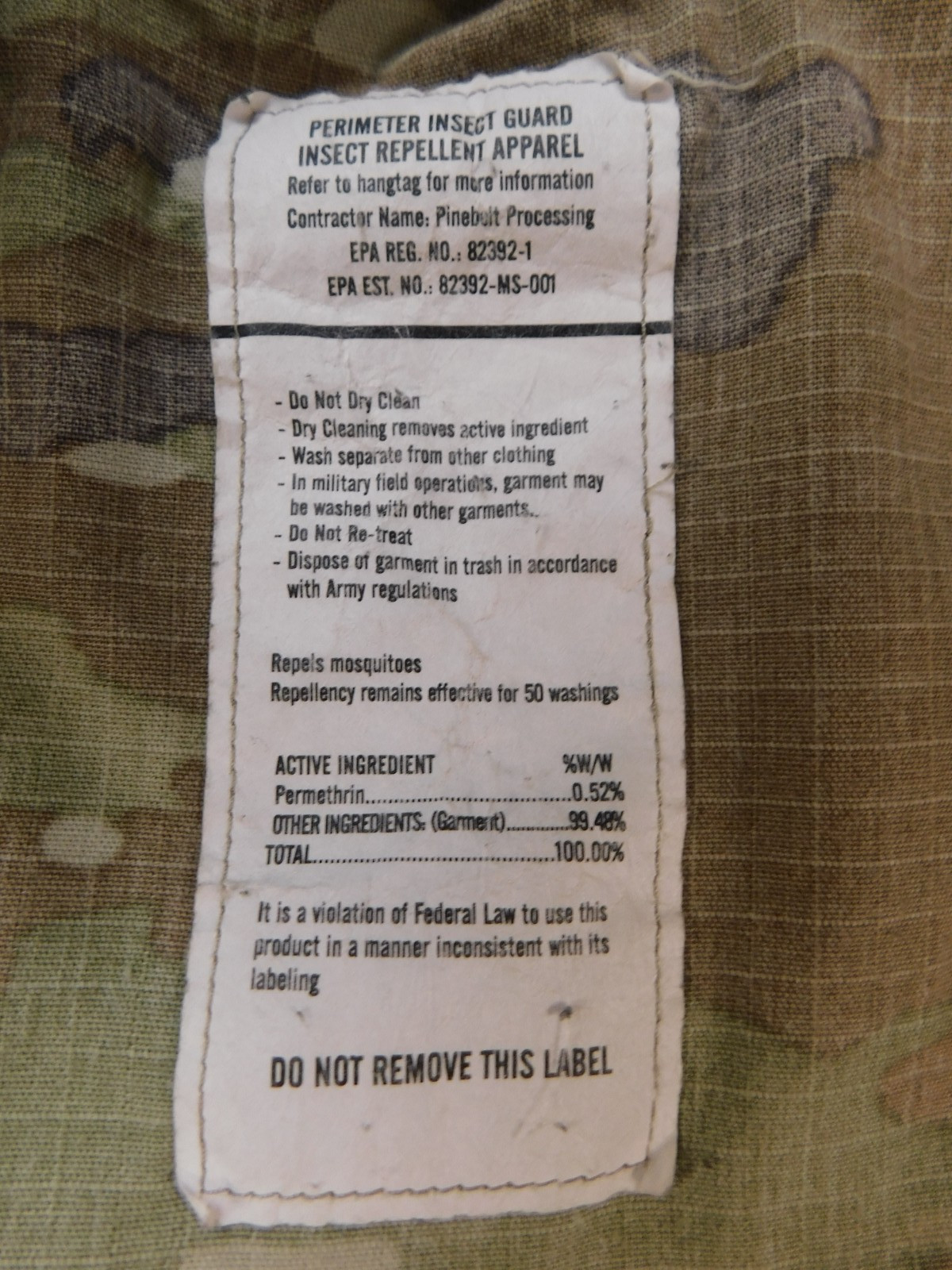 US Army Combat Pants Medium XShort Improved Hot Weather Camo OCP Ripstop Uniform