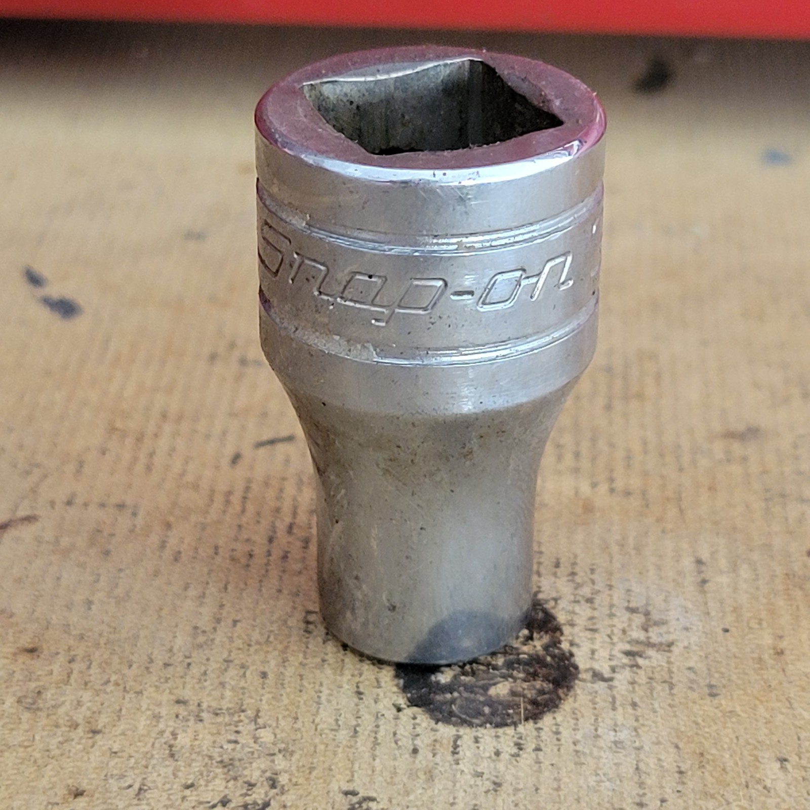 Snap-on tools 1/2" drive SAE 3/8" 6 point Socket USA TW121A Nice!
