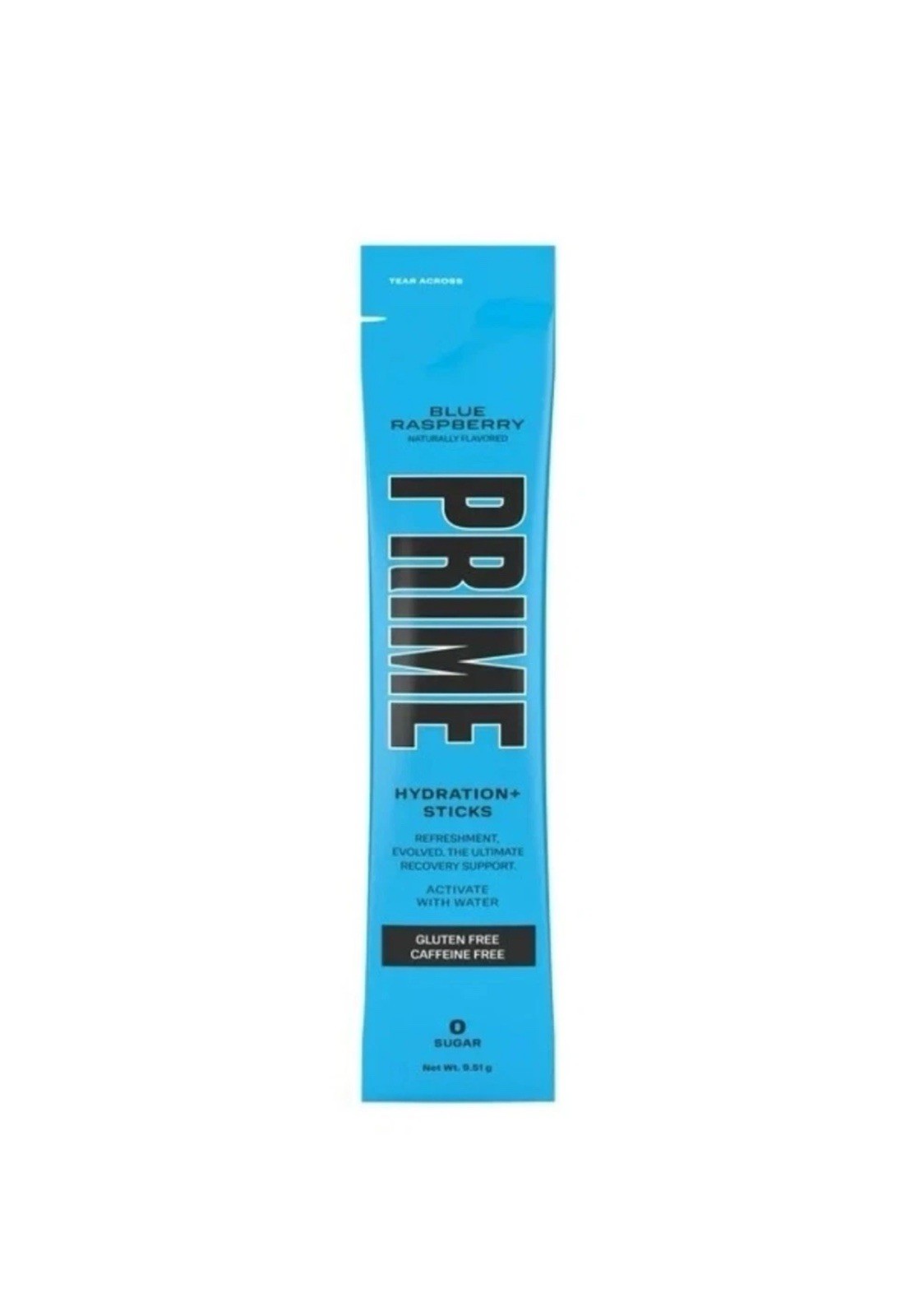 Prime Hydration + Sticks Blue Raspberry 72 Sticks Total Lot of 12 check BB!