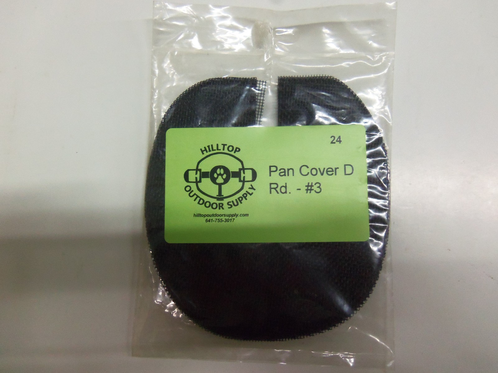 Trap Pan Covers (Size 3 Round) 24 Pack Traps Trapping Duke
