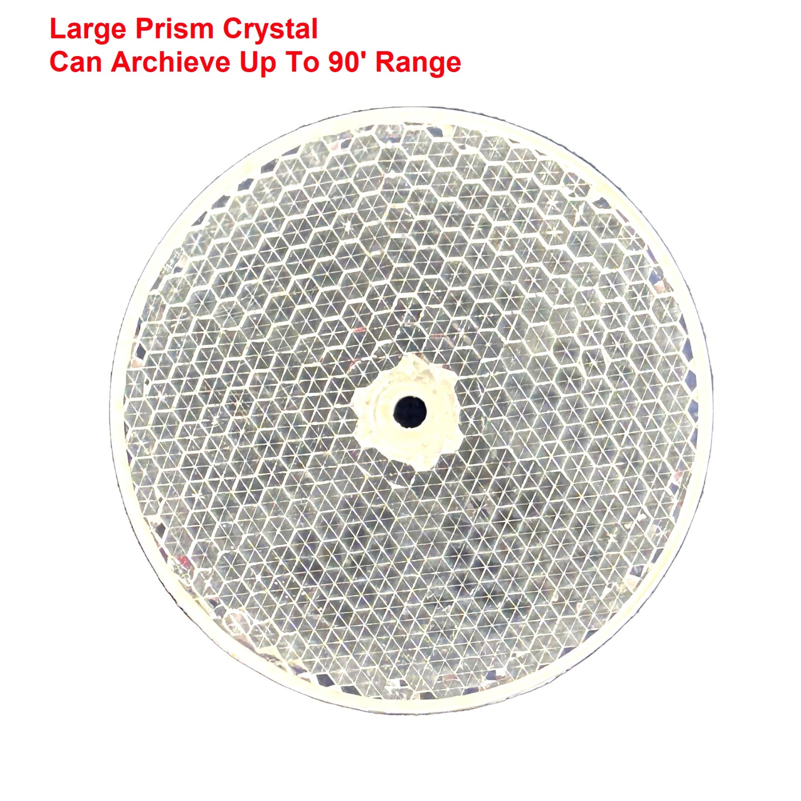 3" Large Prism Reflector Crystal Safety Sensors Photo Eyes Seco-larm EMX Omron