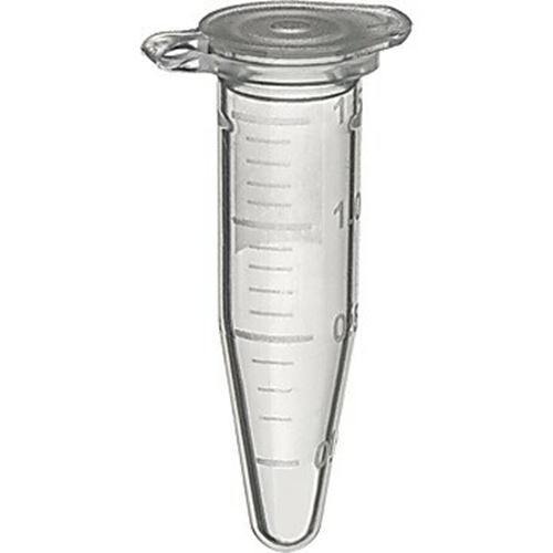 BioPlast 1.7ml Microcentrifuge Tube Non-Sterile Natural Rnase/Dnase free 500/Bag