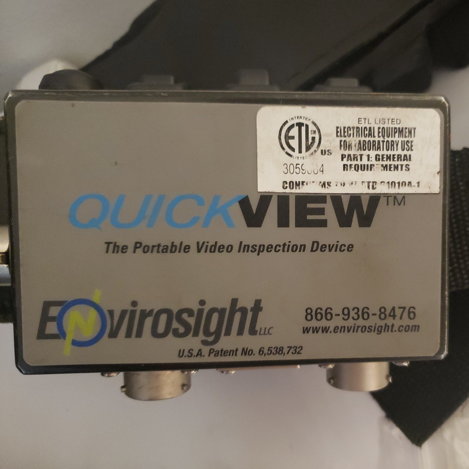 Envirosight QuickView Pipeline Zoom Inspection Camera E-5100 CONTROLLER/CASE