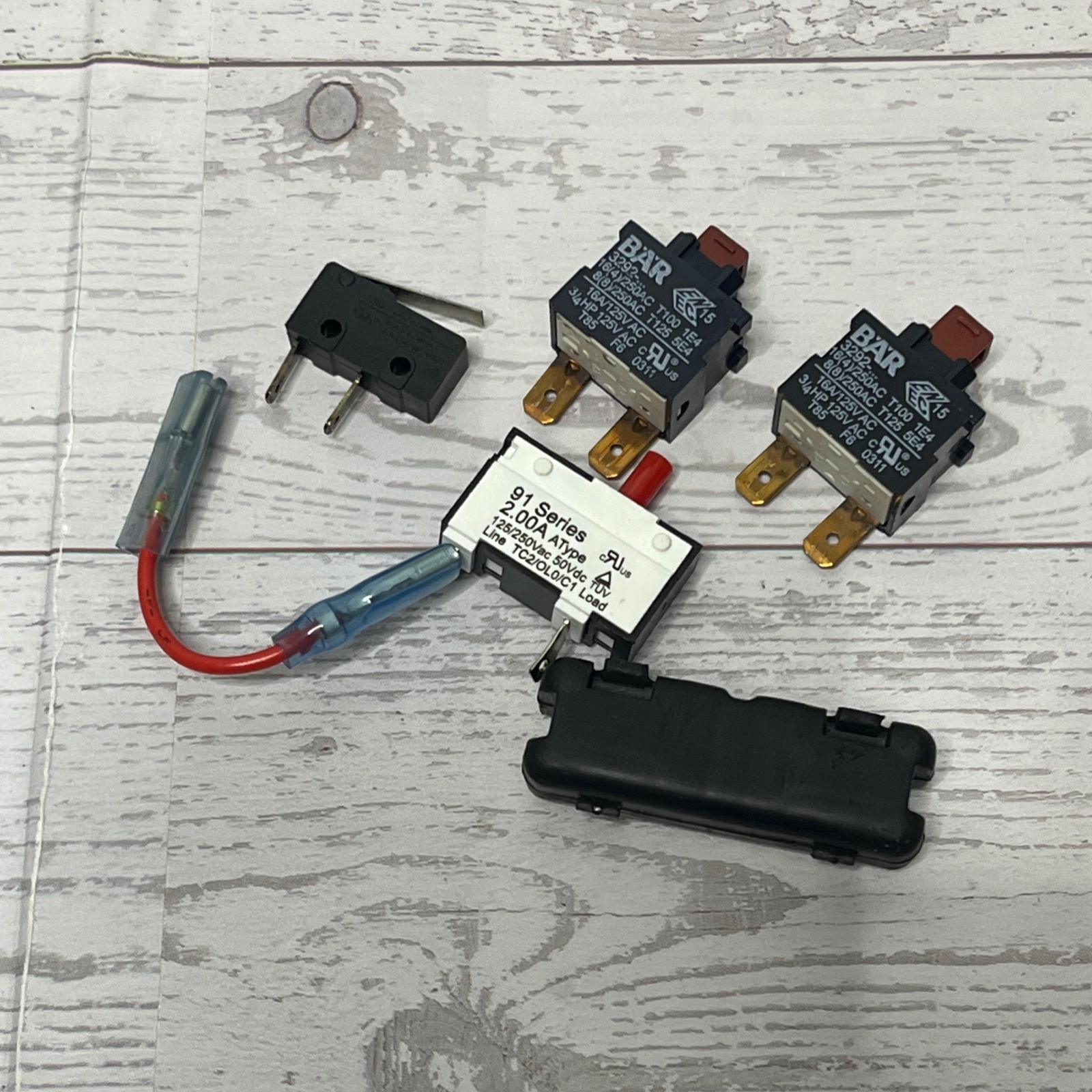 Dyson DC25 Replacement Switch Set: Power, Reset & Microswitch OEM Parts