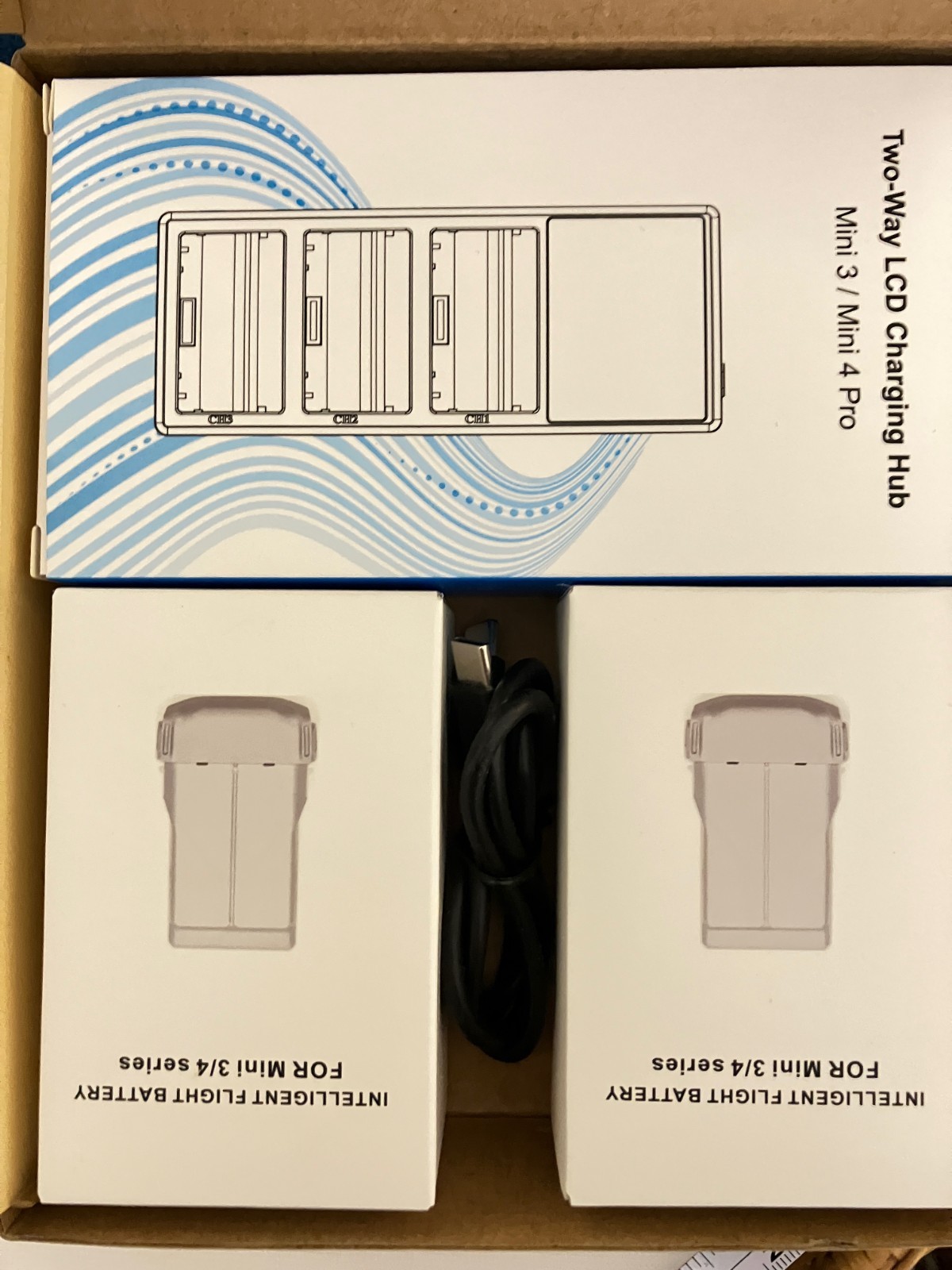 Two Batteries and Charger for DJI Mini 5 Pro/4 Pro/Mini 3 Drone, 5000MAH • New!