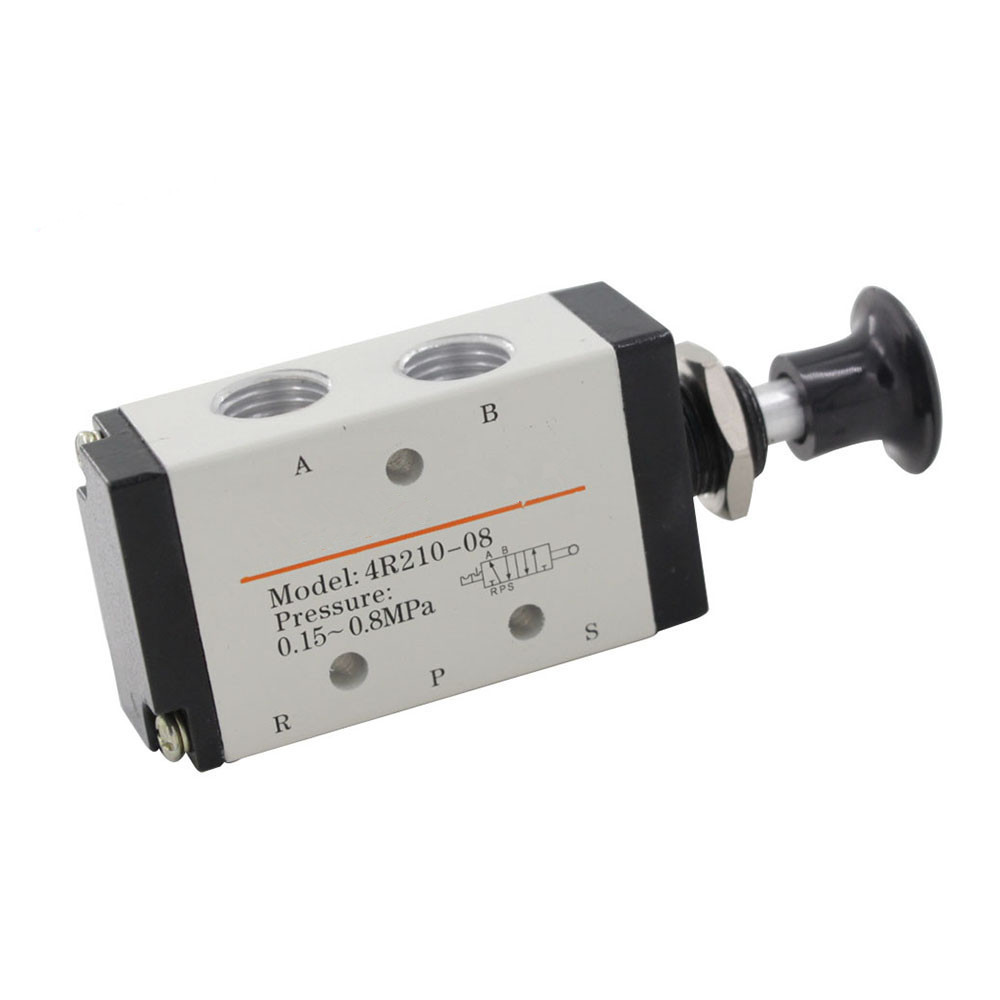5Port 2Position1/4" PT Hand Operated Air Valve Manual Pneumatic Control 4R210-08