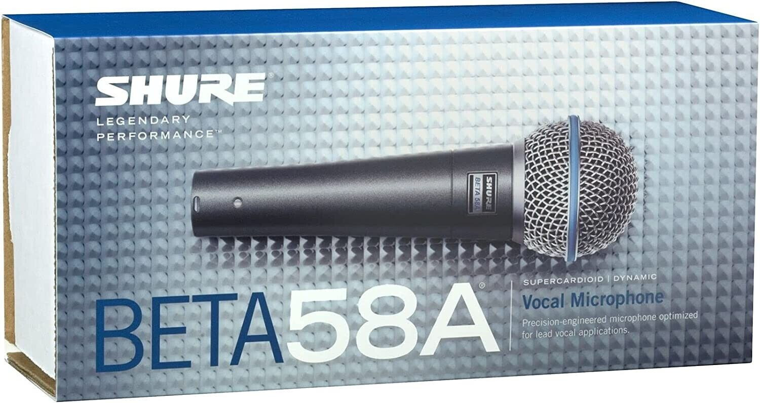 Used Beta58A Supercardioid Dynamic Vocal Microphone