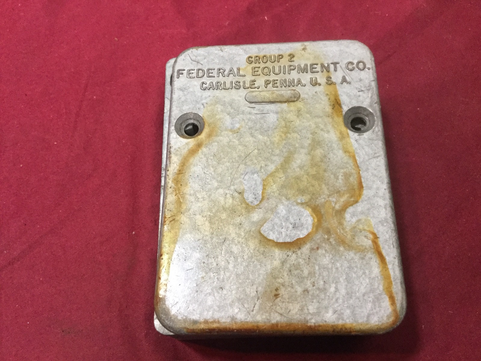 Federal Equipment Co brand Safe Lock Case, locksmith