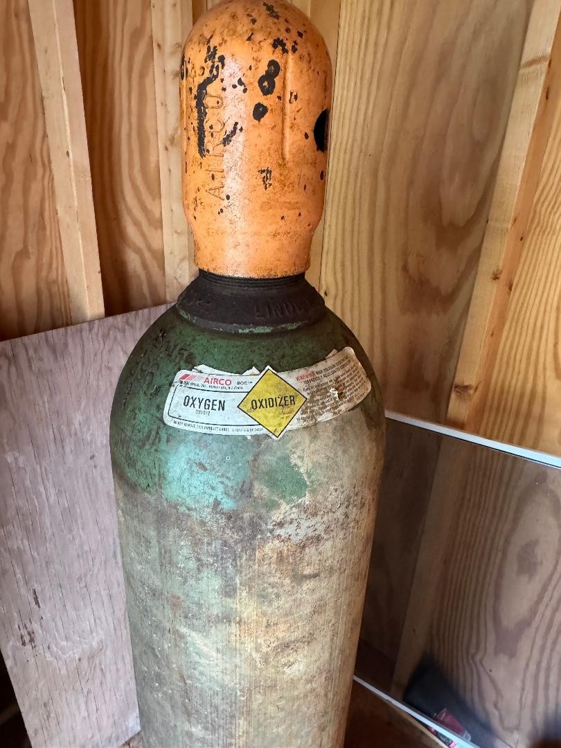 Oxygen --- Acetylene Tanks, Used