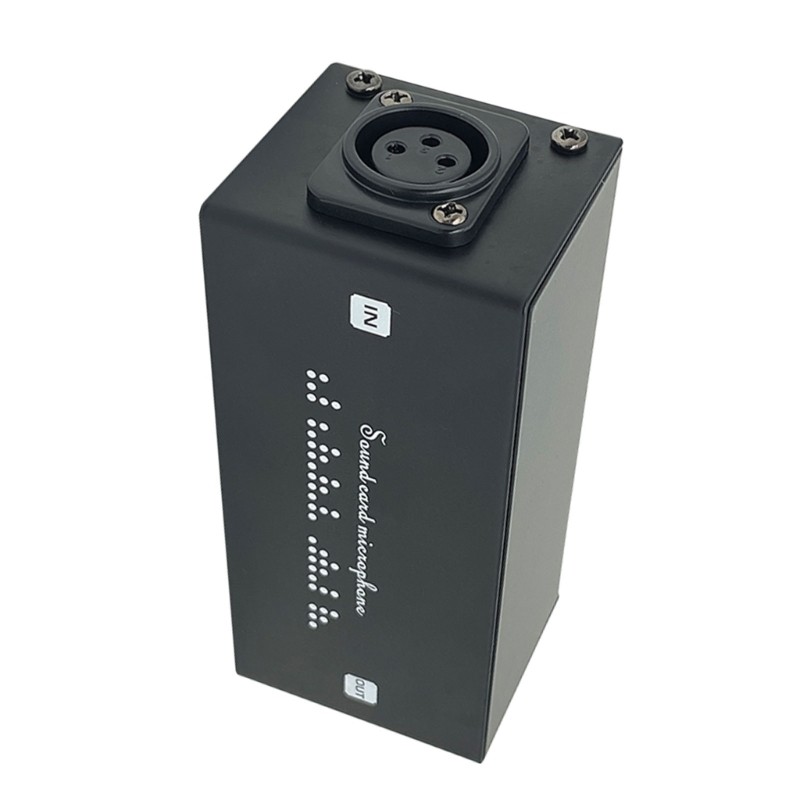 Broadcasting Voice Preamplifier Clean Dynamic Mic Preamplifier Device