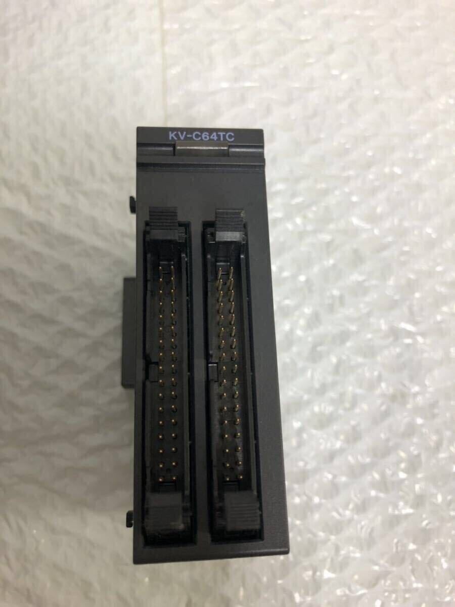 KEYENCE KV-C64TC PLC Controller Module Tested Guaranteed USED #3