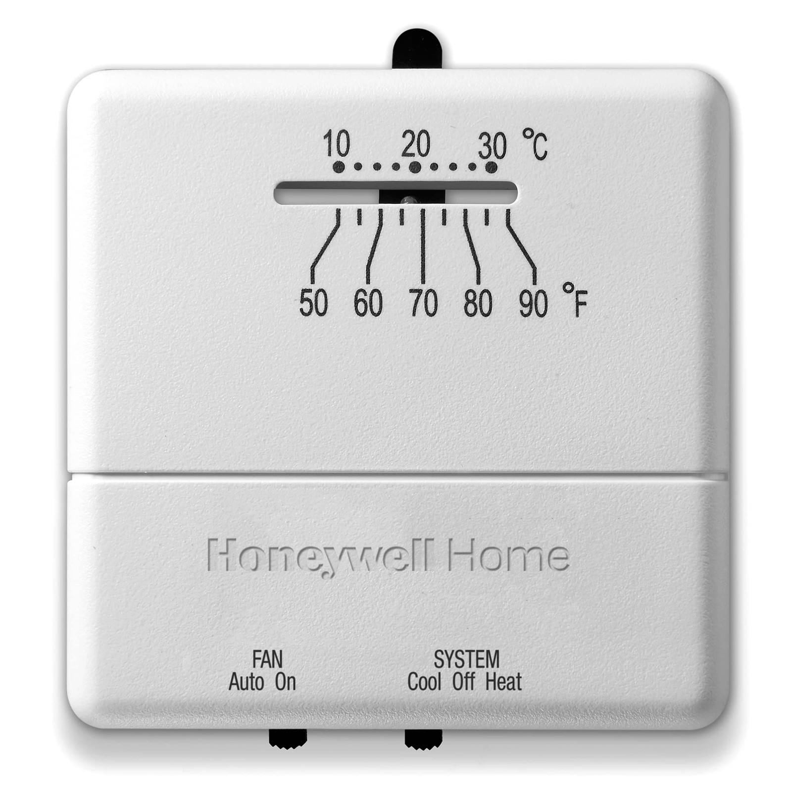 Honeywell Home Heat/Cool Non-Programmable Thermostat, Beige | CT31A1003