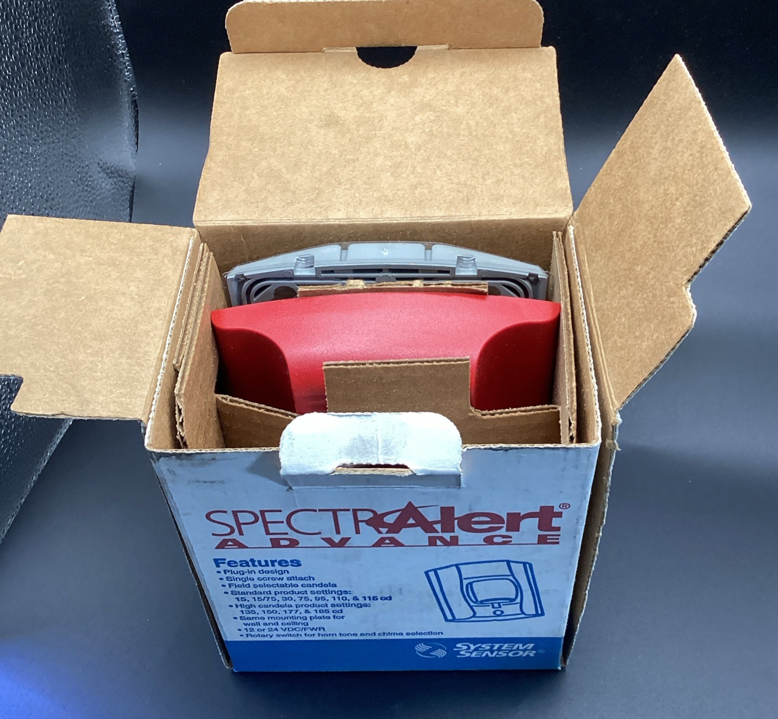Spectra Alert Advance SR Strobe STD CD Red New Open Box