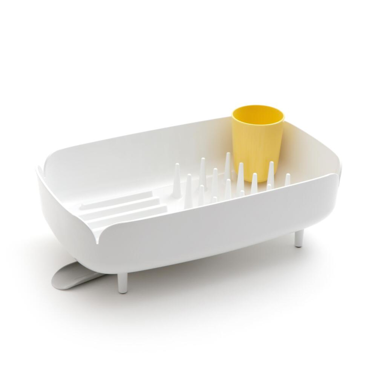 Nineware Countertop Dish Drying Rack, Compact Dish Drainer for Small Kitchen
