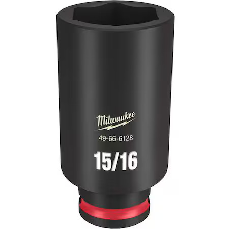 Milwaukee Tool 49-66-6128 15/16 In. Shockwave Impact Duty 3/8 In. Drive Deep