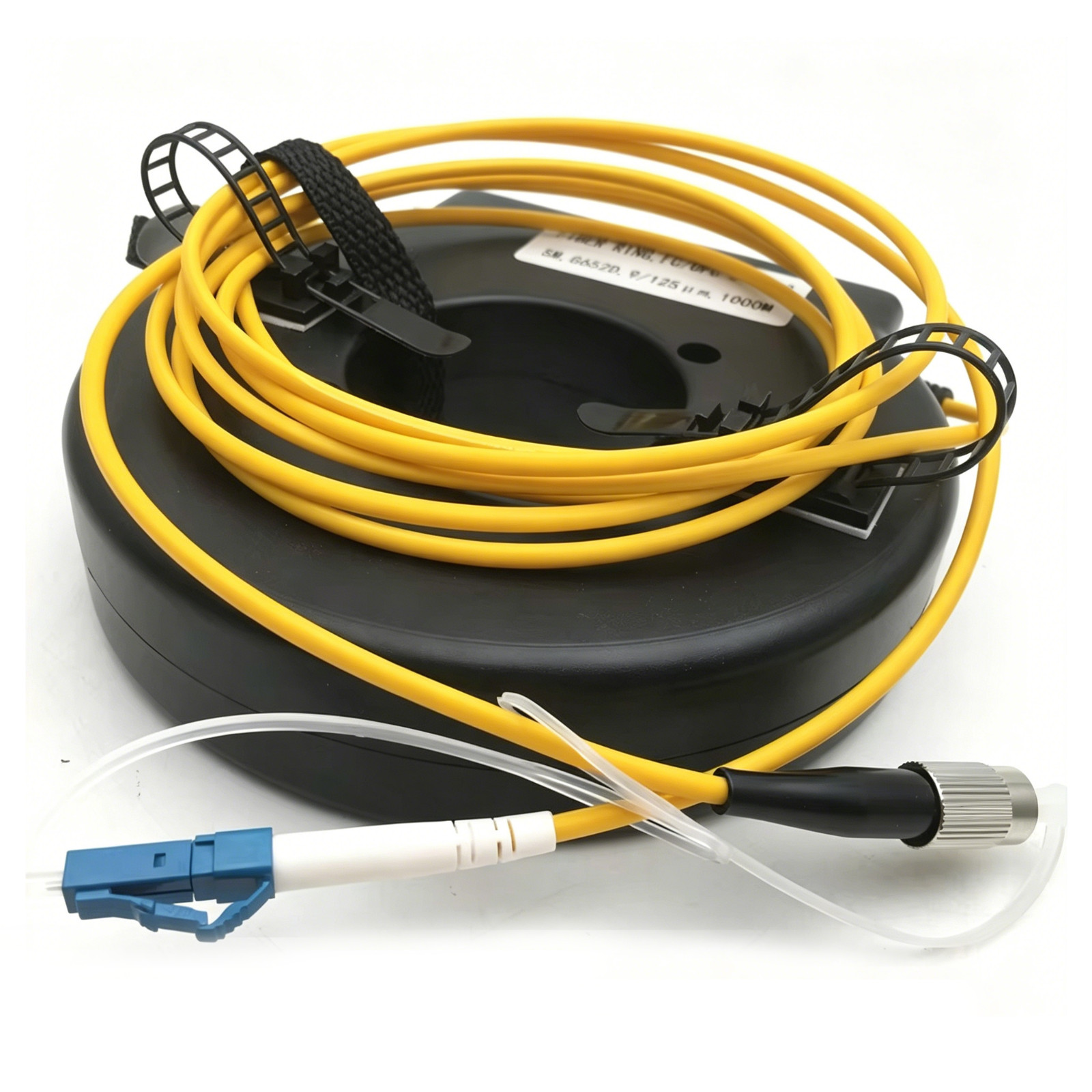 OTDR Launch Cable Box Mini Fiber Ring FC PC-LC UPC SM G652D 150-2000M Cable Test