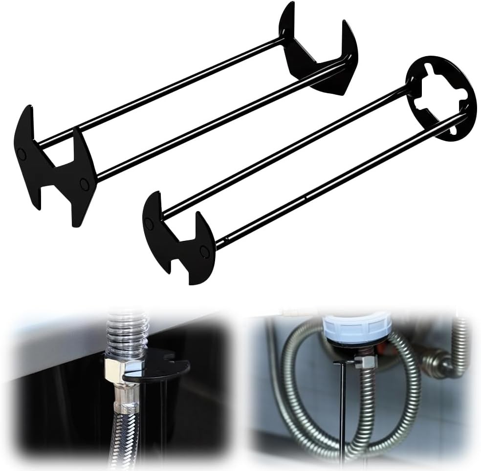 2026NEW Basin Sink Wrench---Carbon Steel Faucet Tool for Sink and Tight Spaces-