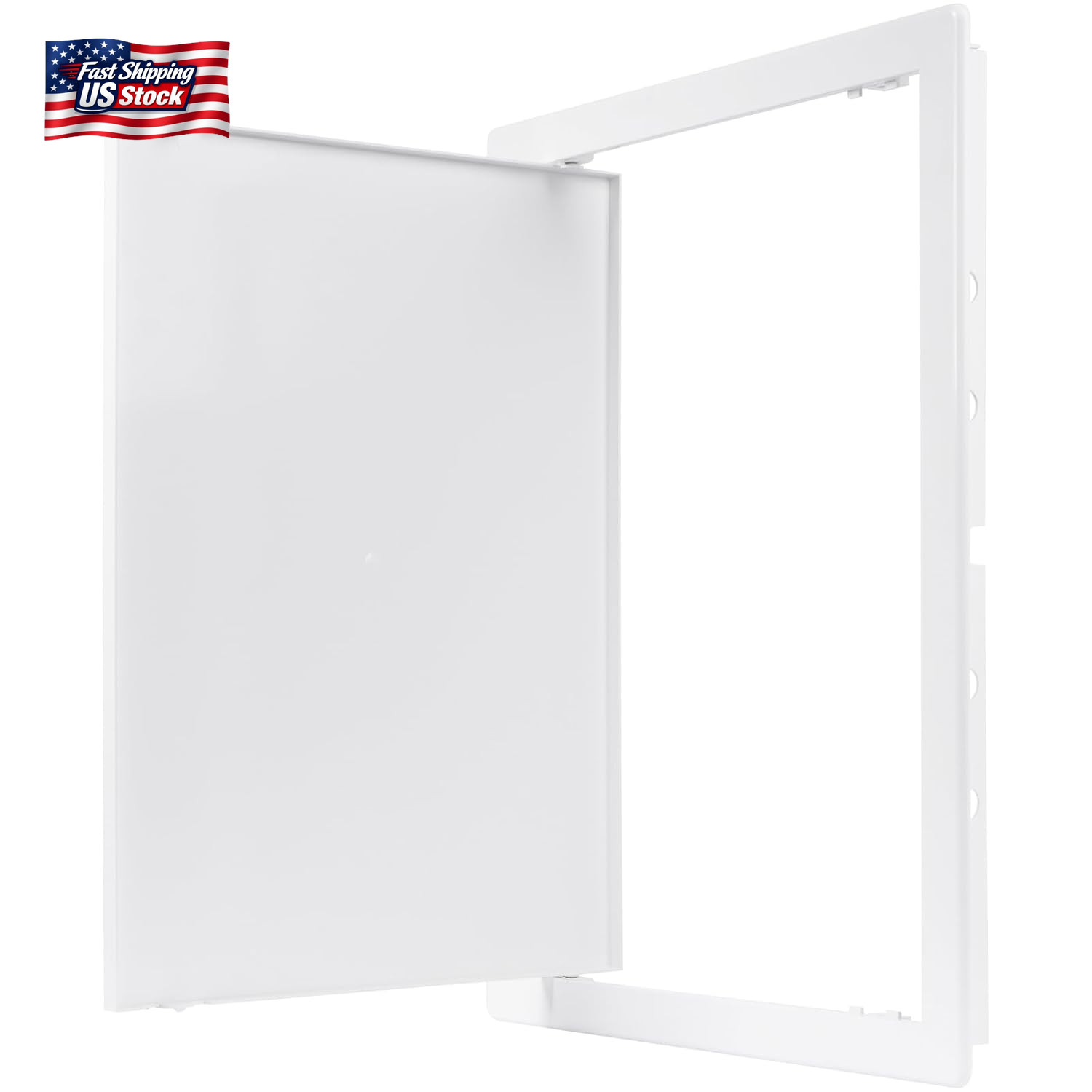 12" X 16" White ABS Plastic Plumbing Access Panel - Wall Access Panel for Drywal