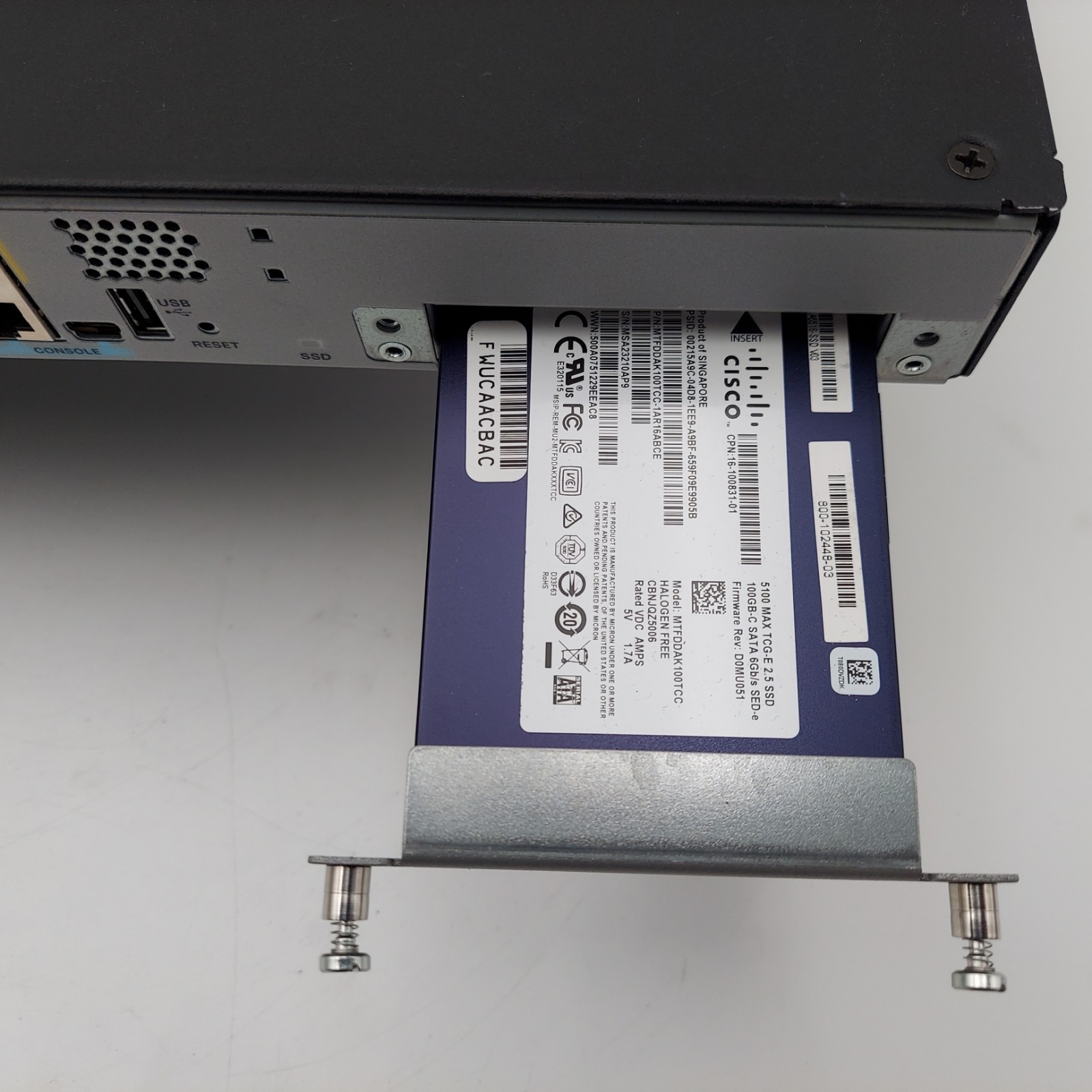 Cisco ASA 5516-X Firewall Adaptive Security Appliance