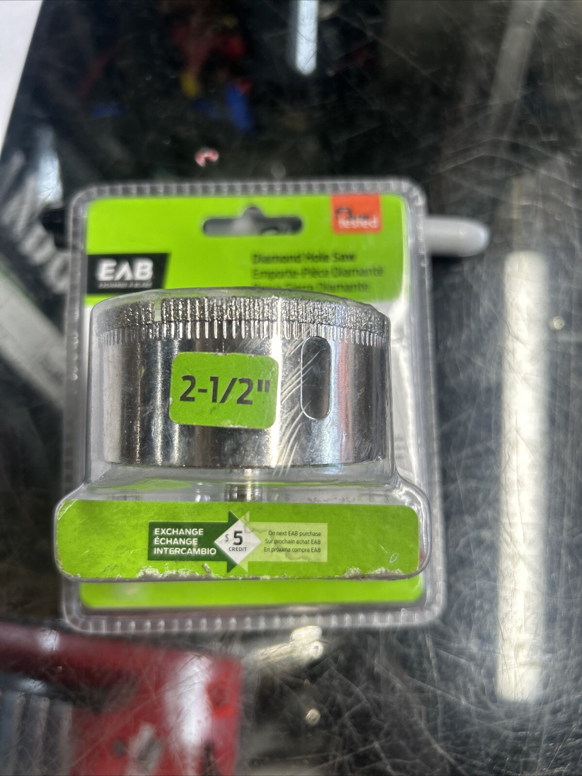 Exchange a Blade EAB  2-1/2" Diamond Hole Saw  New Free Shipping