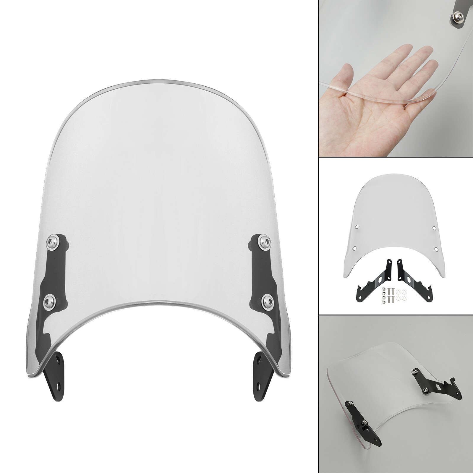 Windshield Windscreen for Kawasaki Eliminator 400 450 23-24 Eliminator 500 24 US