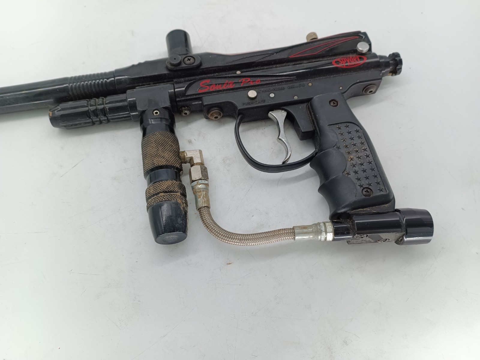 Spyder Sonix Pro Paintball Gun Marker Semi-Auto UNTESTED a8