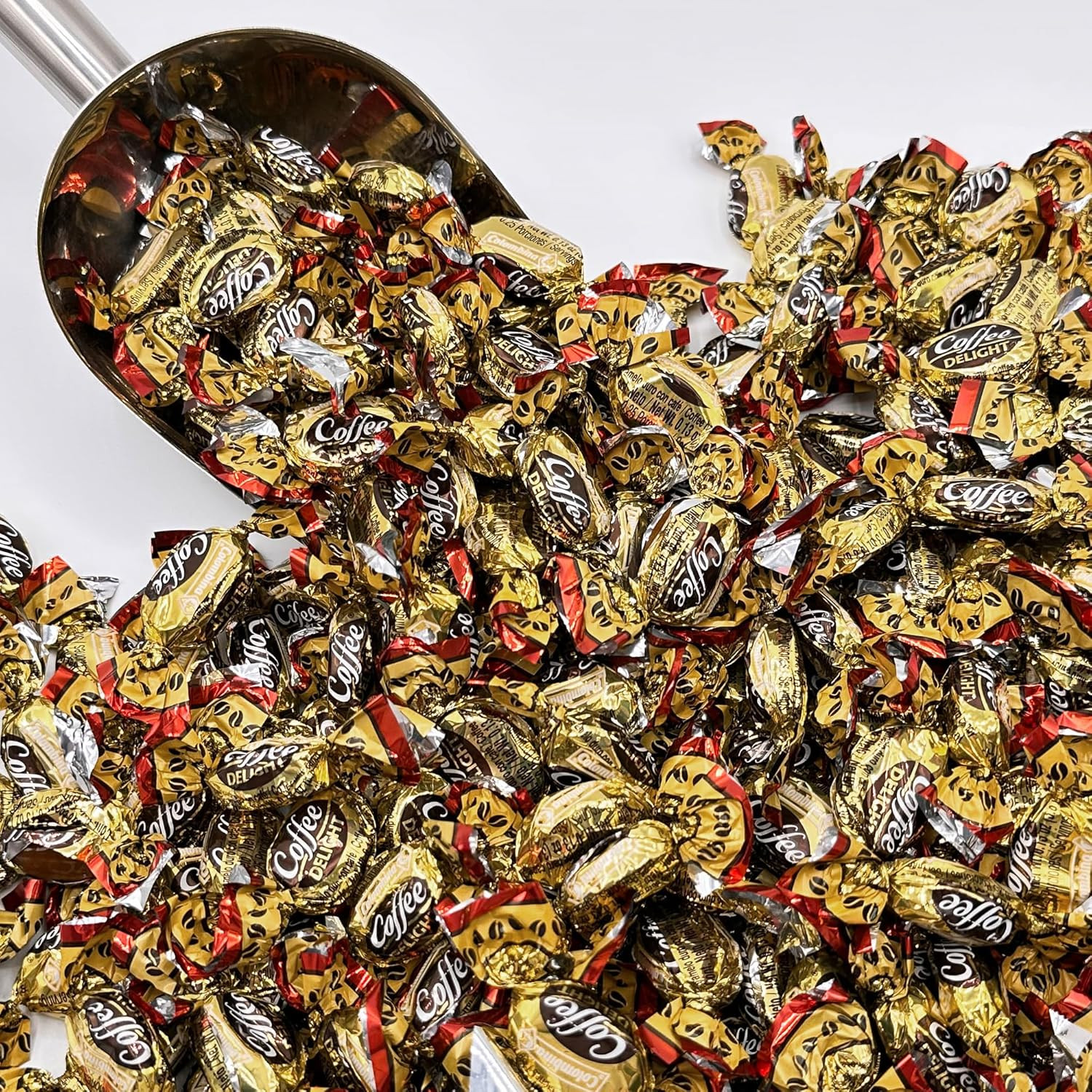 Coffee Delight - 1 Pound Bulk Bag - Coffee Candy Individually Wrapped - Hard Can