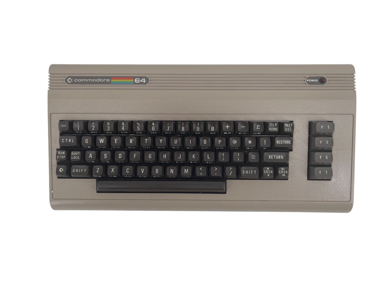Vintage Commodore 64 Computer in Box with Power Supply - 64K Memory