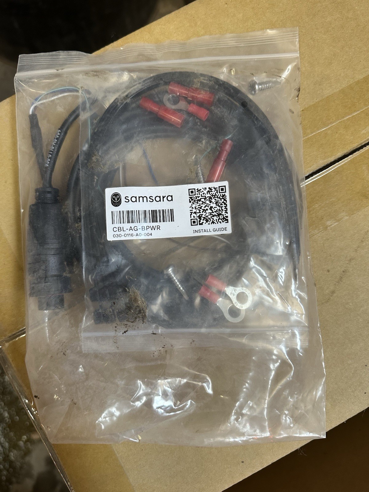 Samsara Gateway Powered Asset Cable Harness. CBL-AG-BPWR!