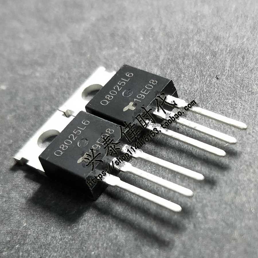 10PCS Q8025L6 25A/800V TO-220 Bidirectional SCR