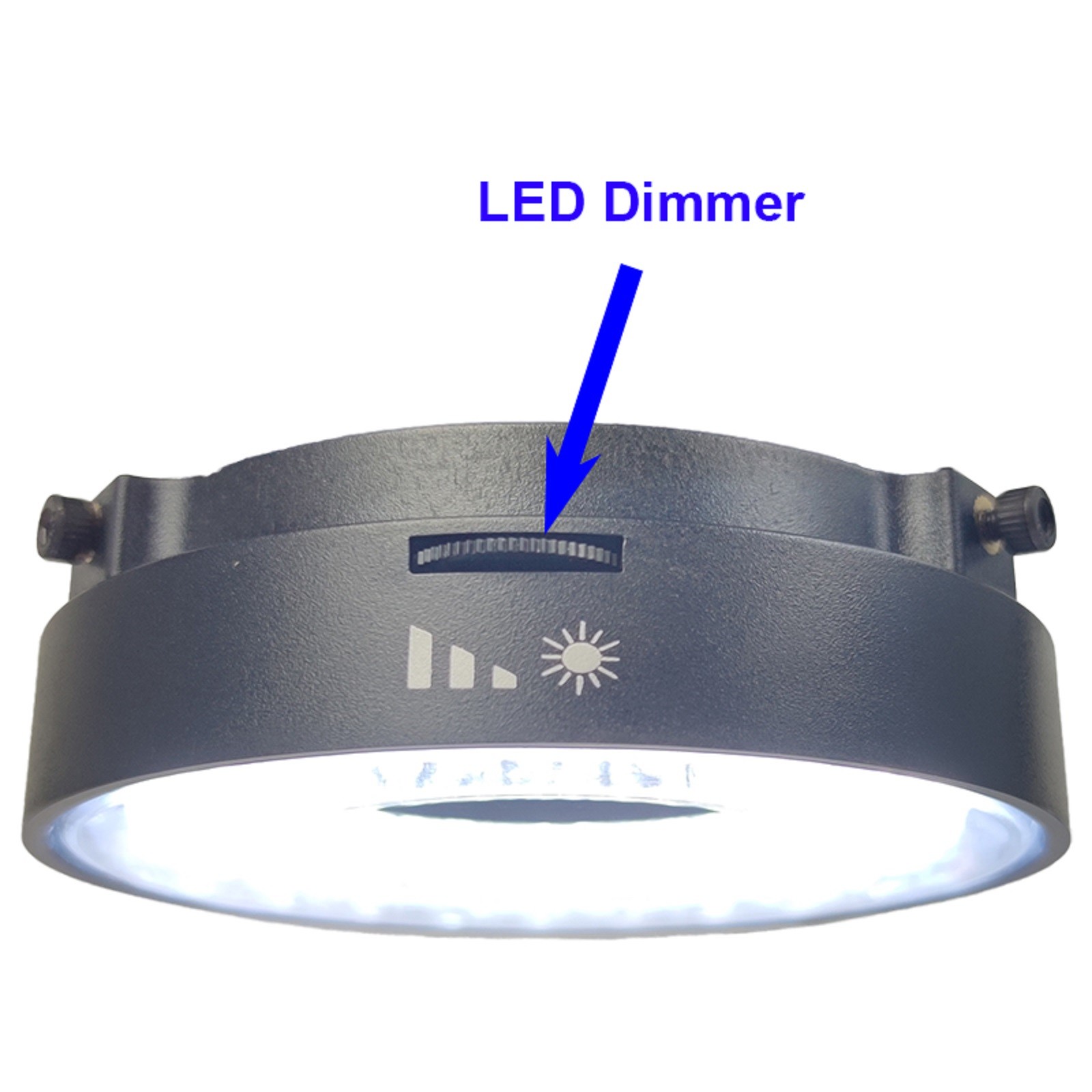Microscope 72 LED Ring Light USB 5V Adjustable Focus Dimmer Illuminator Lamp