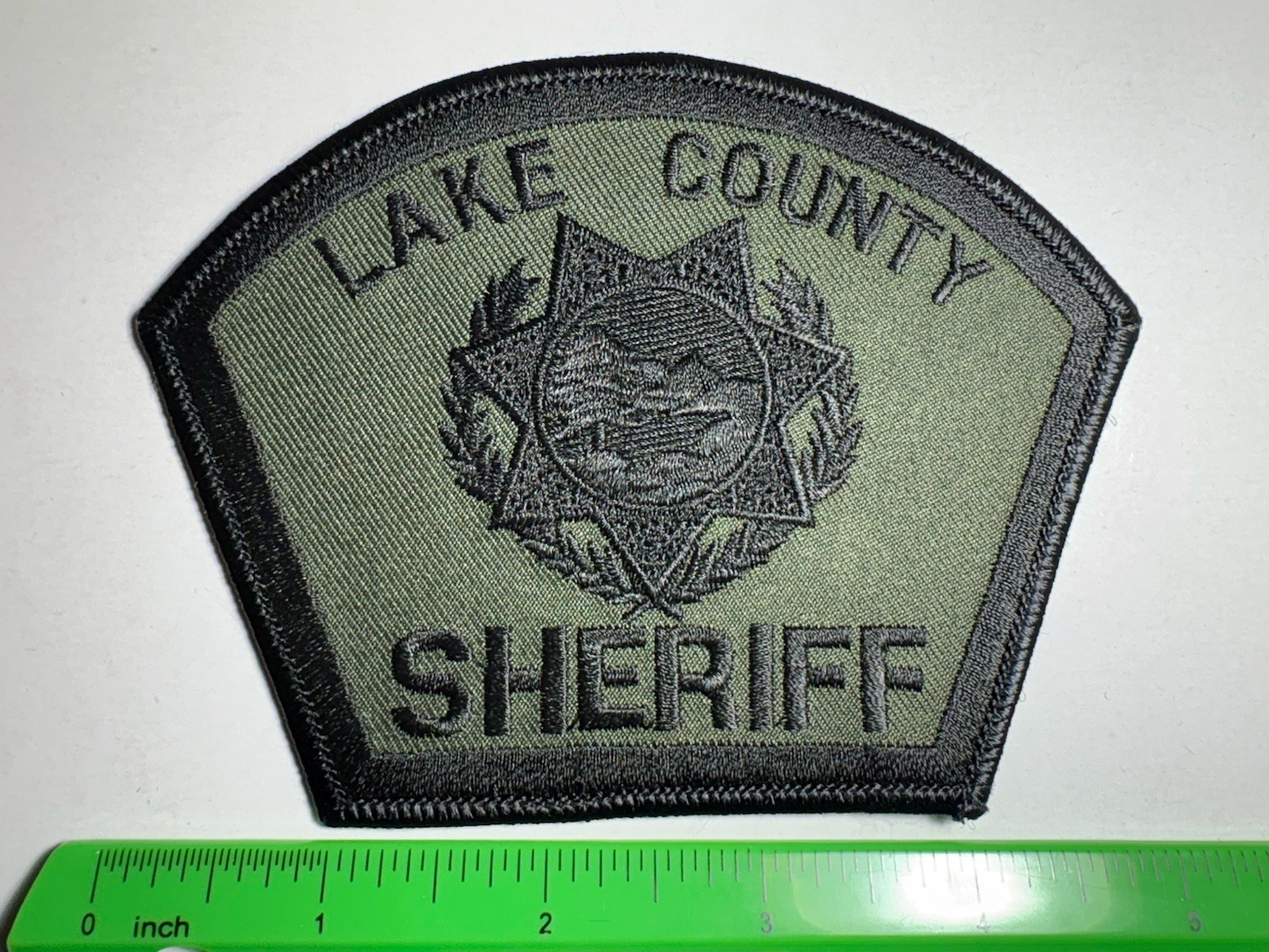 Lake County California Sheriff Patch