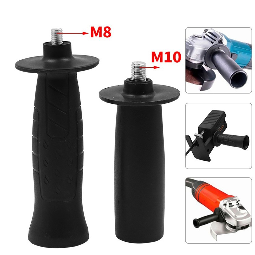 8mm/10mm Thread Auxiliary Side Handle For Angle Grinder Grinding Machine Tools