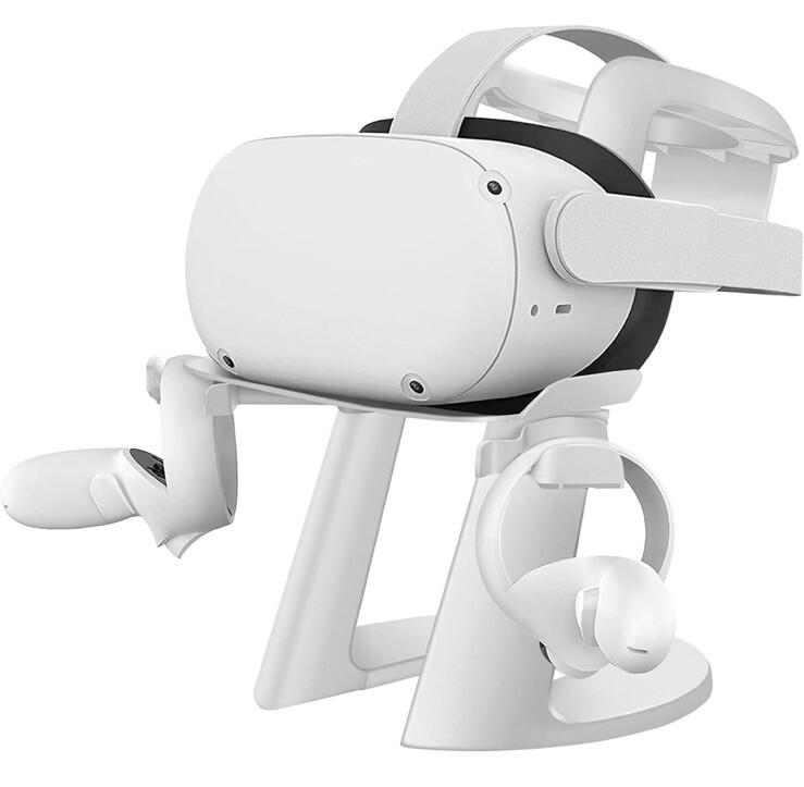 Insignia - Stand for Oculus Meta Quest 2 - White NS-Q2SW