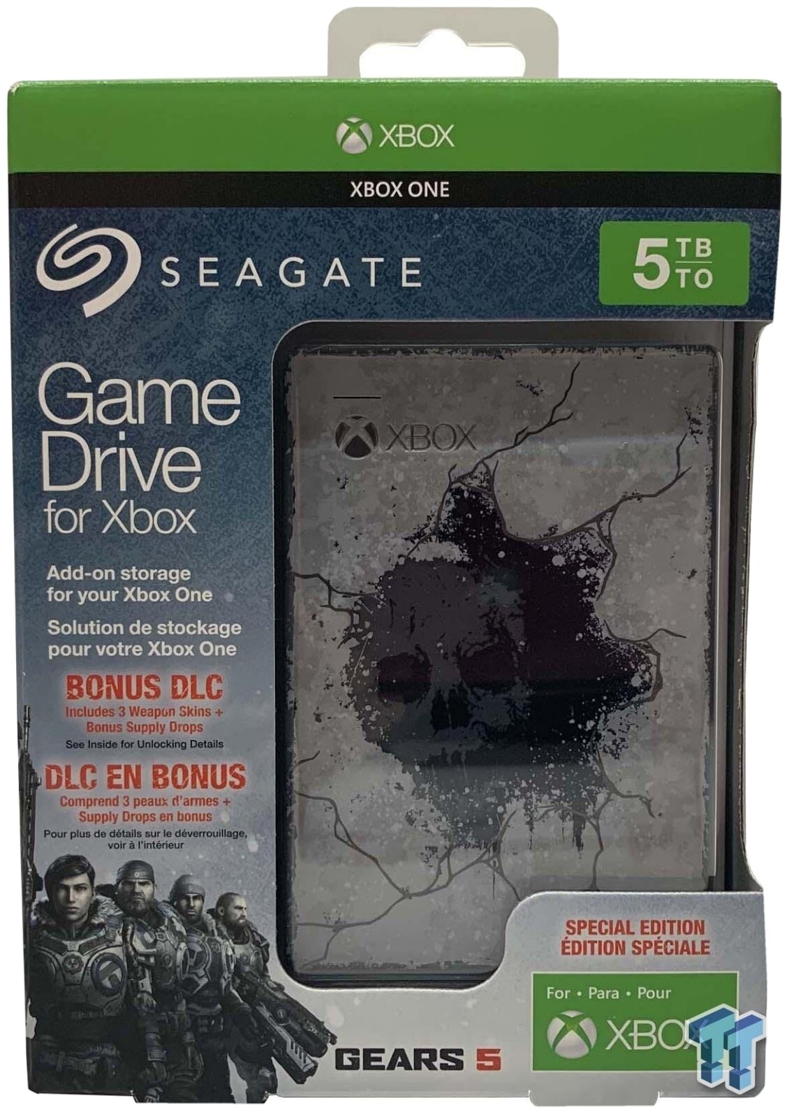 Gears Of War 5 Rare Sealed Factory Fresh Spec Edition 5TB USB Drive Xboxes - NEW