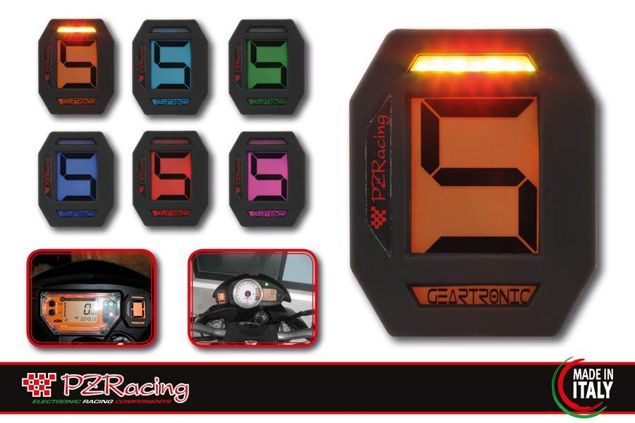 GT400 UNIVERSAL GEAR INDICATOR PZRACING MV F4 1000 S F4 R R1