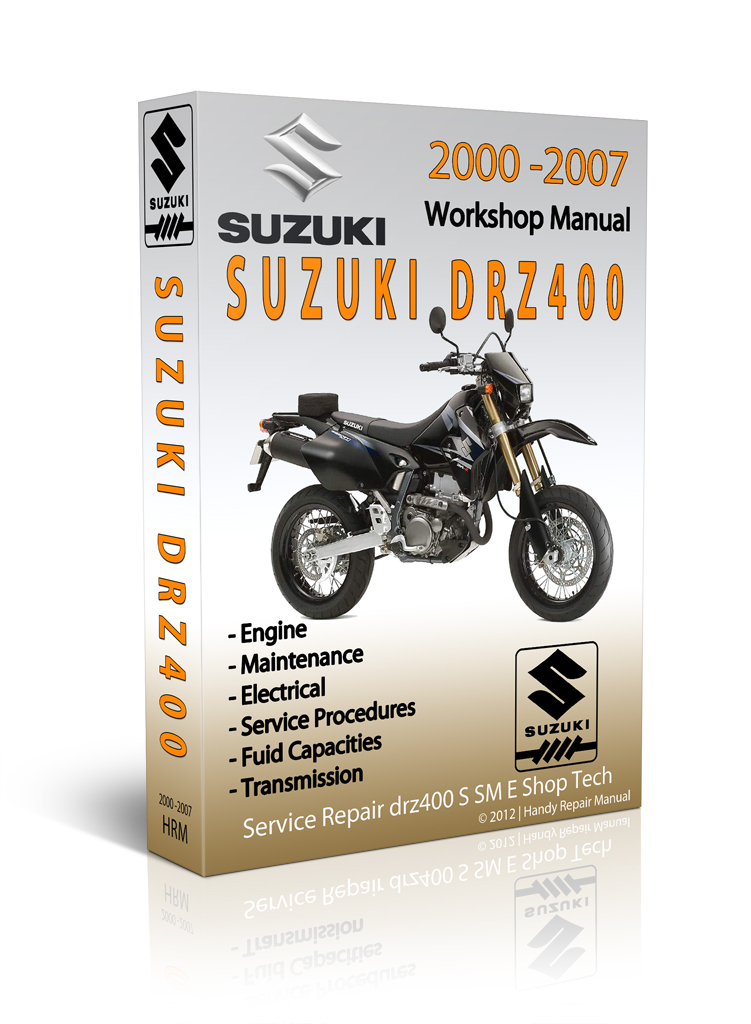 Suzuki DRZ400 DRZ400 SM Shop Service Manual Parts Catalog And Diagram - CD Only