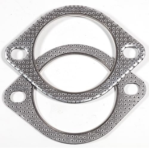 --2 Bolt MLSG High Temp Exhaust Gasket 3" I.D. (Qty 2)  120-07610-0002 (3 Inch)