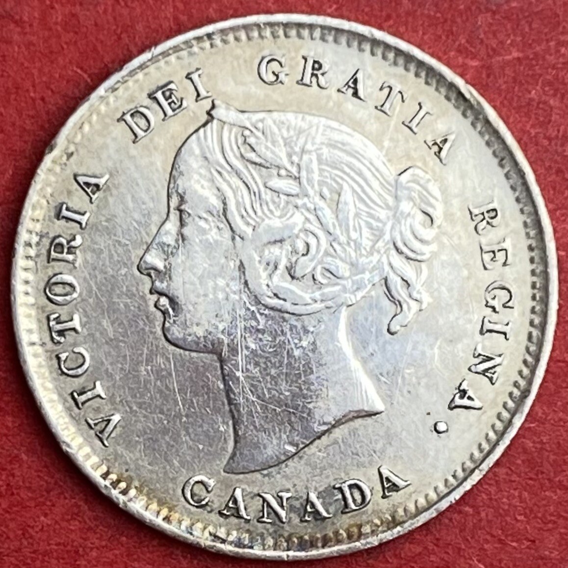 1894 Canada 5 Cents - VF/EF - Lot#6369