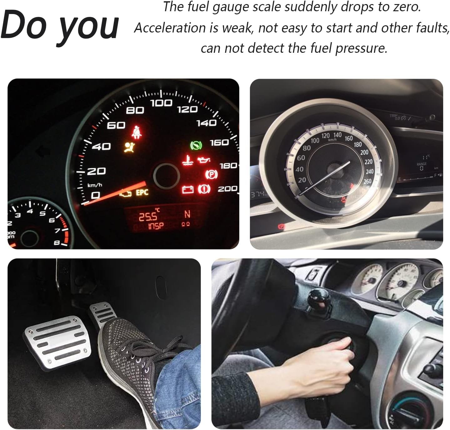 Fuel Tank Pressure Sensor, OEM Replacement